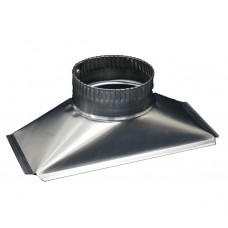 RHA5 DEFLECTO R/HOOD ADAPTOR 290X130MM RECT-RND