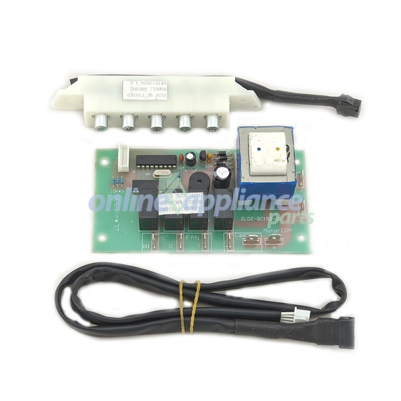 HA016W7S-06 PCB Electronic Switch, Rangehood, Smeg. Genuine Part HA016W7S-06 PCB Electronic Switch, Rangehood, Smeg. Genuine Part