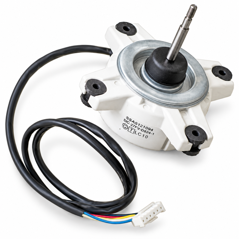 Showing image for SSA512T094 Outdoor Fan Motor, Air Conditioner, Mitsubishi Heavy Industries. Genuine Part SSA512T094 Outdoor Fan Motor, Air Conditioner, Mitsubishi Heavy Industries. Genuine Part image