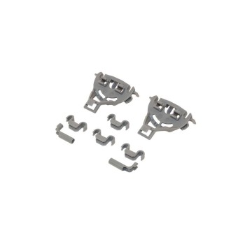 428344 Lower Rack Tyne Clips Set, Dishwasher, Bosch. Genuine Part 428344 Lower Rack Tyne Clips Set, Dishwasher, Bosch. Genuine Part