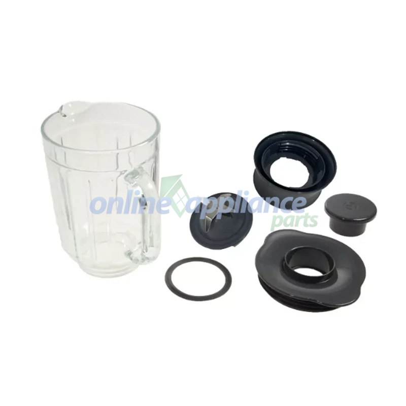 Showing image for AS00007017 Glass Liquidiser Jug, Food Processor, Kenwood. Genuine Part AS00007017 Glass Liquidiser Jug, Food Processor, Kenwood. Genuine Part image
