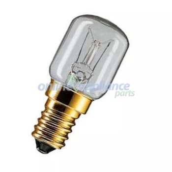 25W300C Oven Lamp 300c Small Screw, Oven/Stove, Blanco. Genuine Part 25W300C Oven Lamp 300c Small Screw, Oven/Stove, Blanco. Genuine Part