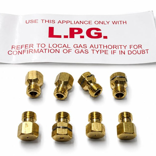 3053873158 LPG Conversion Kit, Oven/Stove, Electrolux. Genuine Part image