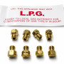 3053873158 LPG Conversion Kit, Oven/Stove, Electrolux. Genuine Part