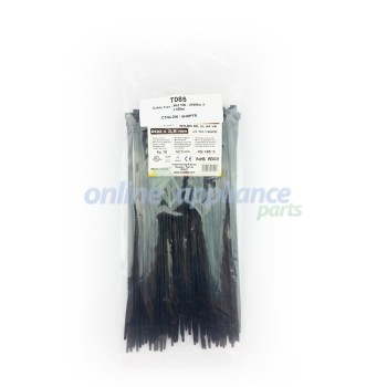 T085  Cable Ties Pkt 100 200Mm X 3.6Mm Universal T085  Cable Ties Pkt 100 200Mm X 3.6Mm Universal