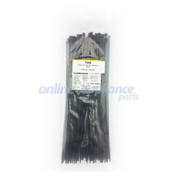T086  Cable Ties Pkt 100 280Mm X 3 6Mm Universal T086  Cable Ties Pkt 100 280Mm X 3 6Mm Universal