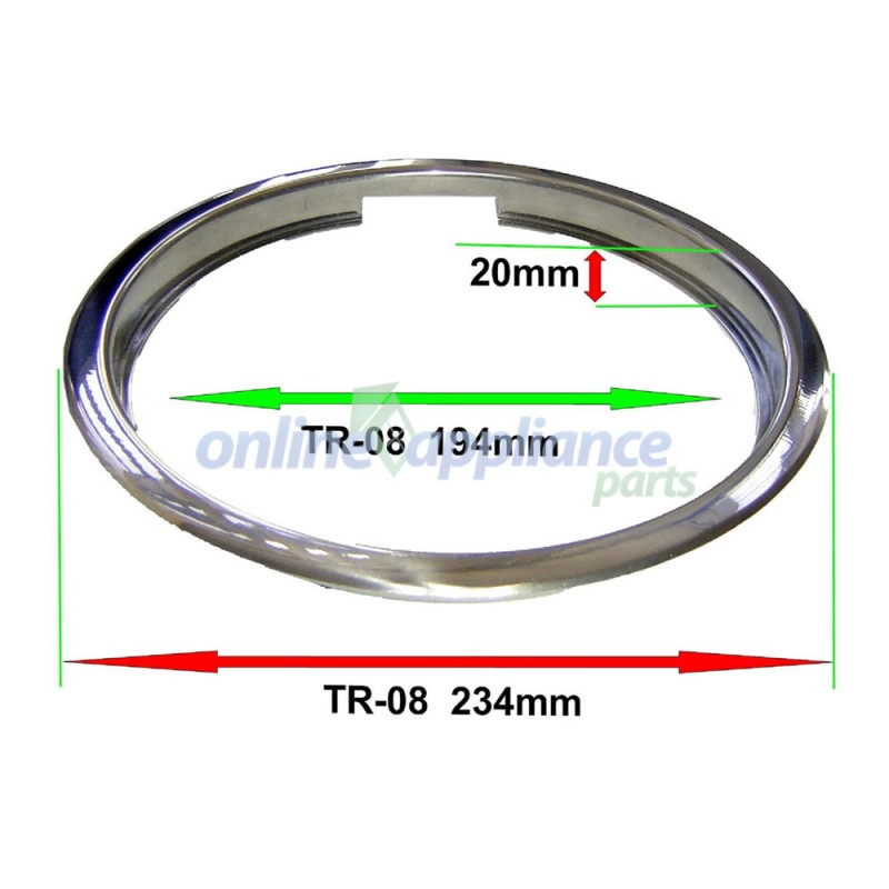 TR-08 Cooktop Trim Ring Large Universal image