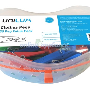 ULX204 Genuine Electrolux Washer Dryer 50 Clothes Pegs & Basket ULX204 Genuine Electrolux Washer Dryer 50 Clothes Pegs & Basket