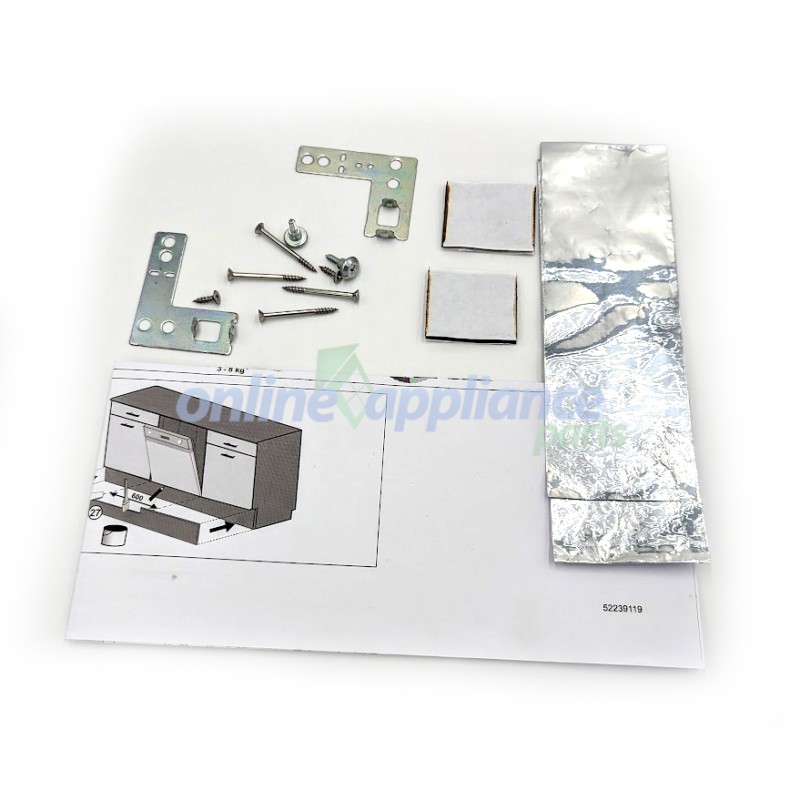 V52085762 Integration kit, Dishwasher, Blanco. Genuine Part V52085762 Integration kit, Dishwasher, Blanco. Genuine Part