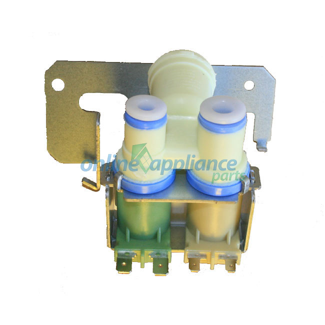 WR57X10029 Dual Water Inlet Valve, Fridge, Kleenmaid. Genuine Part WR57X10029 Dual Water Inlet Valve, Fridge, Kleenmaid. Genuine Part