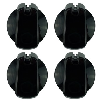 UK-40B4 Cooktop Knob 40 mm Black x 4 with decal set Universal UK-40B4 Cooktop Knob 40 mm Black x 4 with decal set Universal