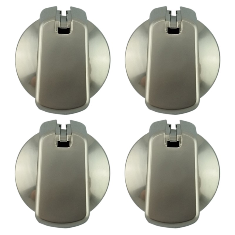 UK-35S4 Cooktop Knob 35 mm Stainless x 4 with decal Universal UK-35S4 Cooktop Knob 35 mm Stainless x 4 with decal Universal