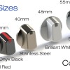 UK-35W1 Cooktop Knob top up pack 35 mm White x 1 Universal UK-35W1 Cooktop Knob top up pack 35 mm White x 1 Universal