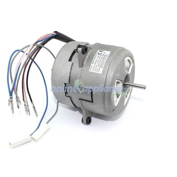 4000425 Motor, Round - Double Shafted, Rangehood, Blanco. Genuine Part
