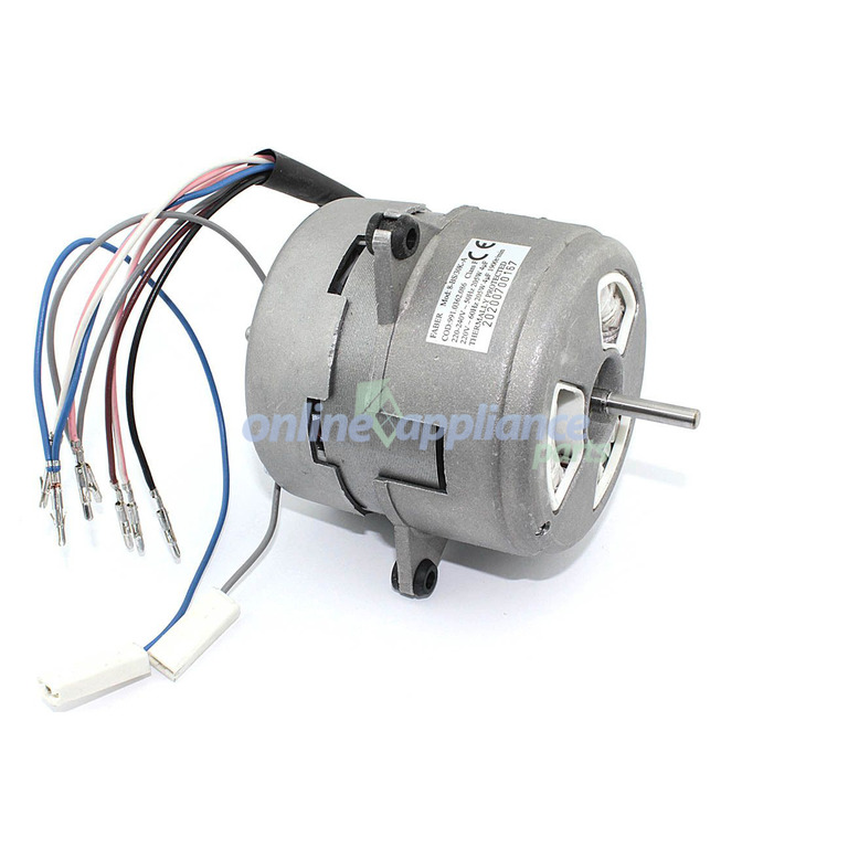 Showing image for 4000425 Motor, Round - Double Shafted, Rangehood, Blanco. Genuine Part 4000425 Motor, Round - Double Shafted, Rangehood, Blanco. Genuine Part Rangehood Parts > Other Rangehood Parts. image